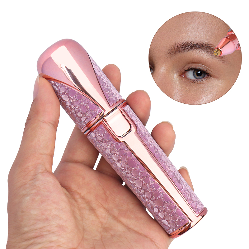 Eyebrow Razor Trimmer - 2'si 1 Arada Elektrikli Kaş Düzeltici