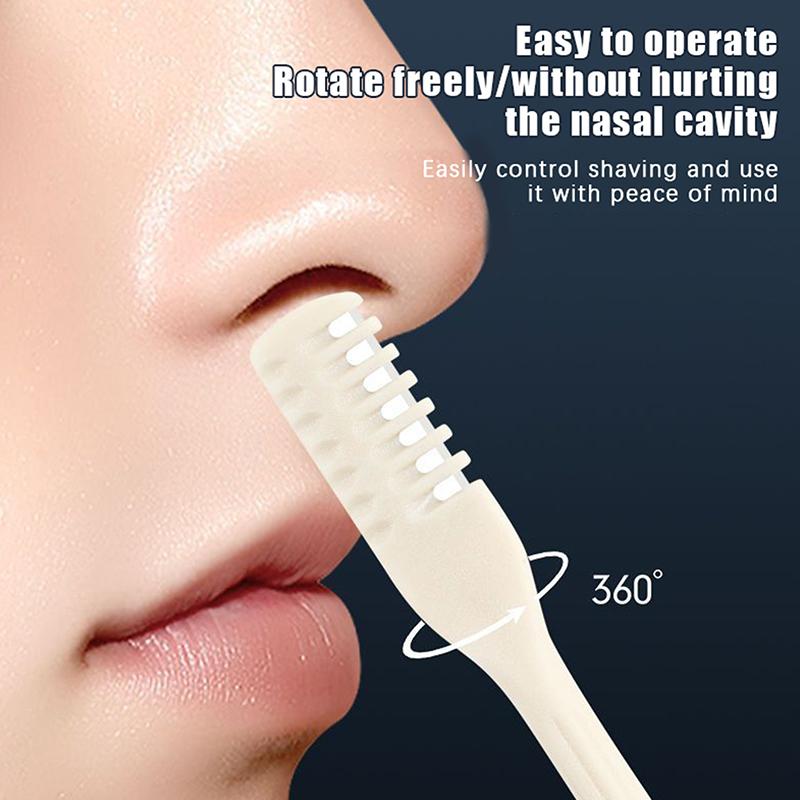 Grooming Men'S Eyebrows - 5/10 Adet 360 ° Dönen Burun