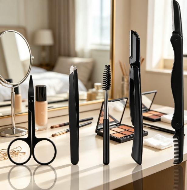 Grooming Men'S Eyebrows - Profesyonel Kaş Düzeltici Seti 5'i 1