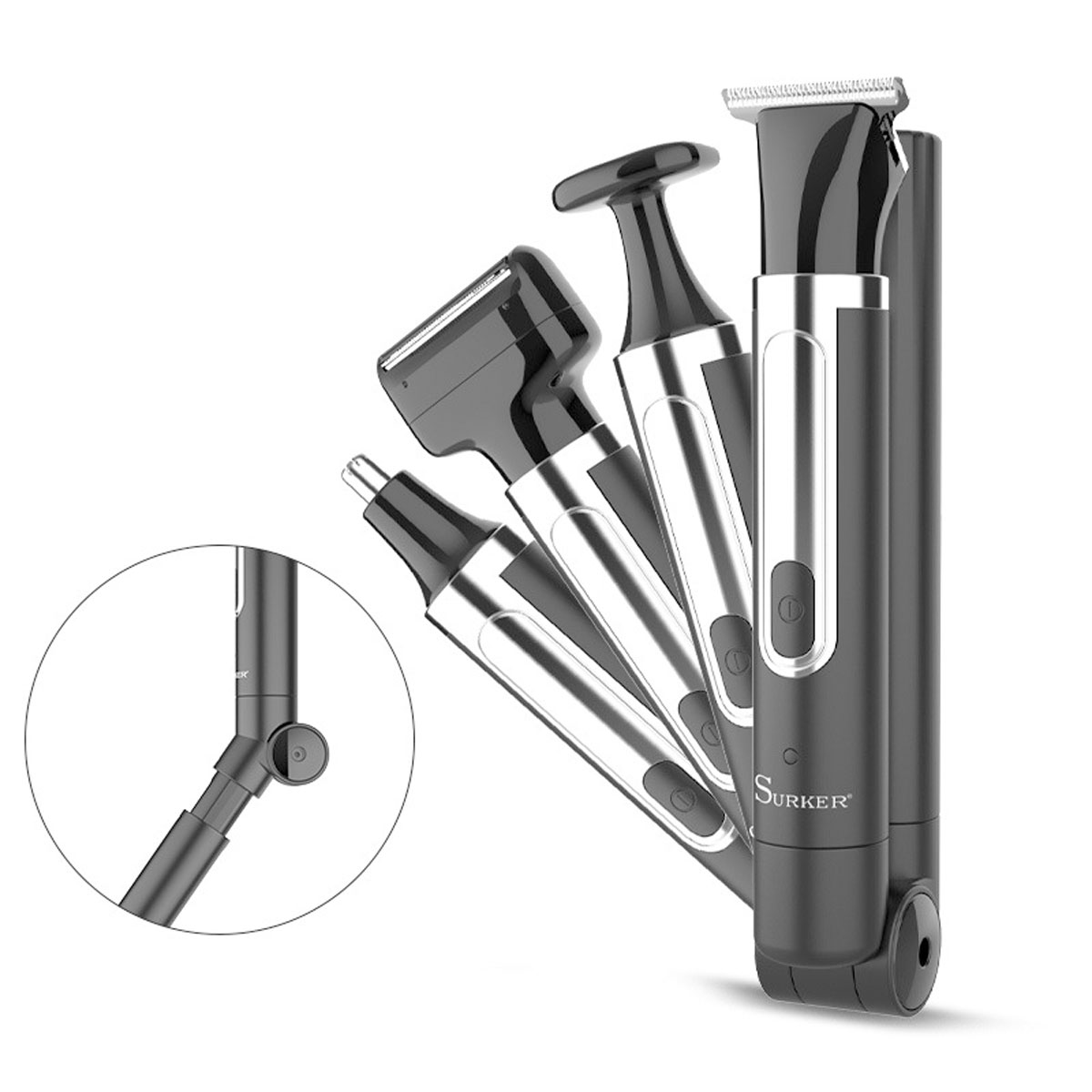 Grooming Men'S Eyebrows - Surker 4'ü 1 arada Tıraş Makinesi