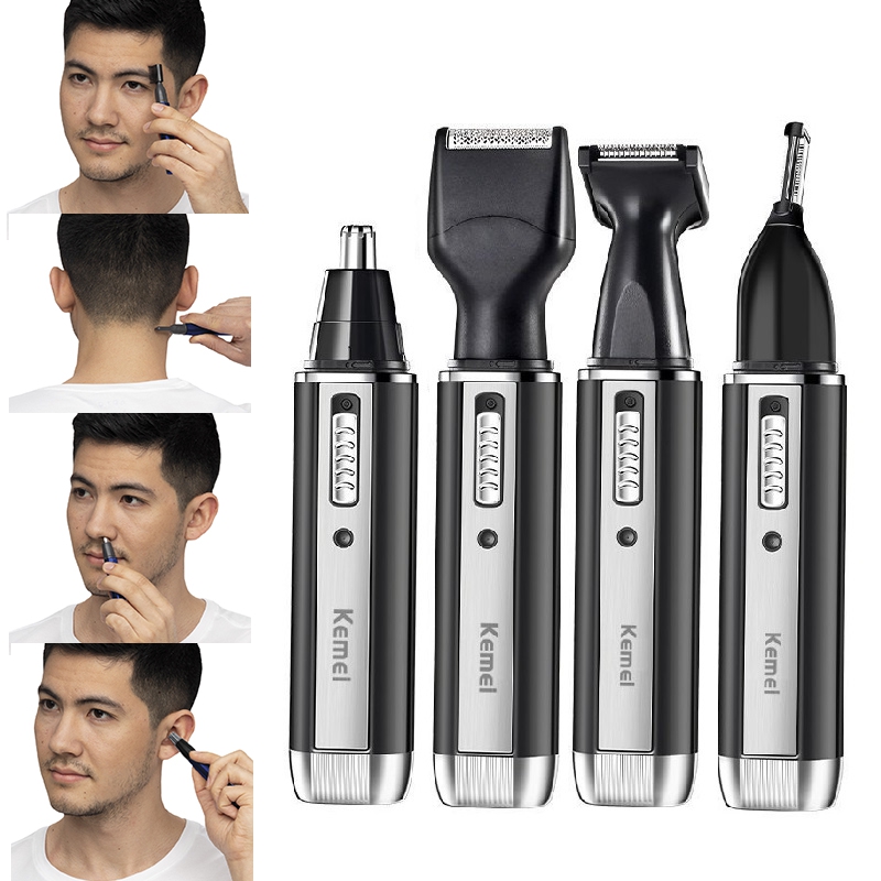 Grooming Men'S Eyebrows - Kemei Şarj Edilebilir Elektrikli Hepsi Bir