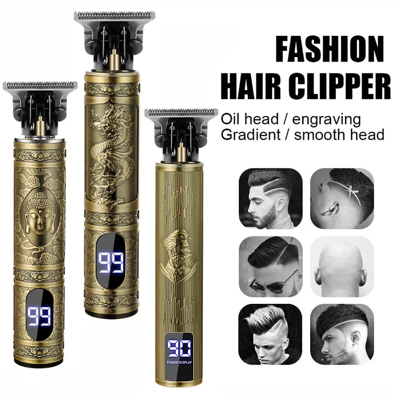 Men'S Grooming Electric Trimmer - T9 Erkek Bakım Seti Akülü Saç