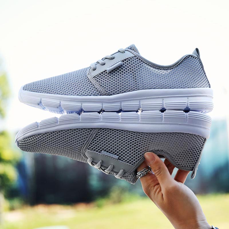 Men'S Grooming Spot - Büyük boy yaz nefes erkek Sneakers