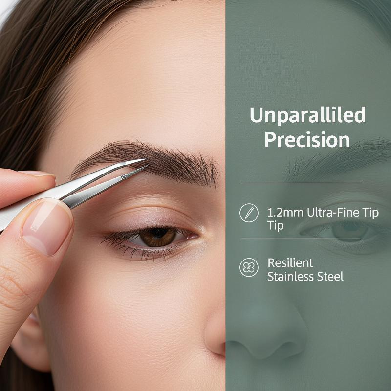 Men'S Grooming Eyebrow Trimming - 4 adet çok fonksiyonlu kaş cımbız