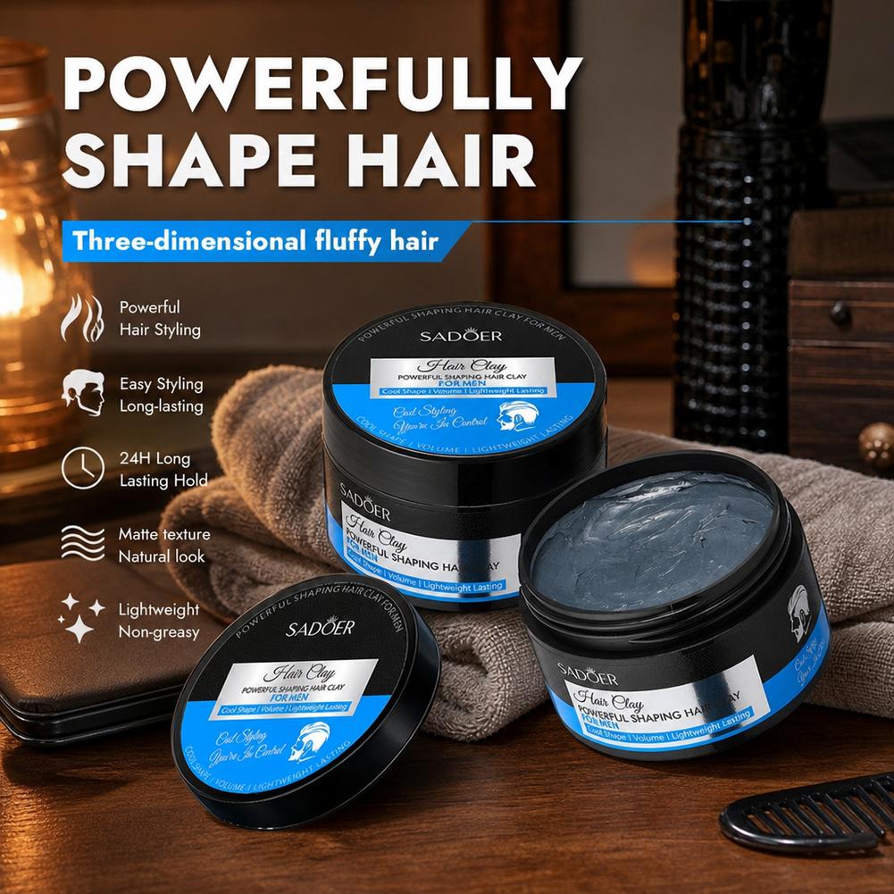 Mat Saç Şekillendirici Kil Güç - Men Grooming Usa incelemesi ve fiyatı