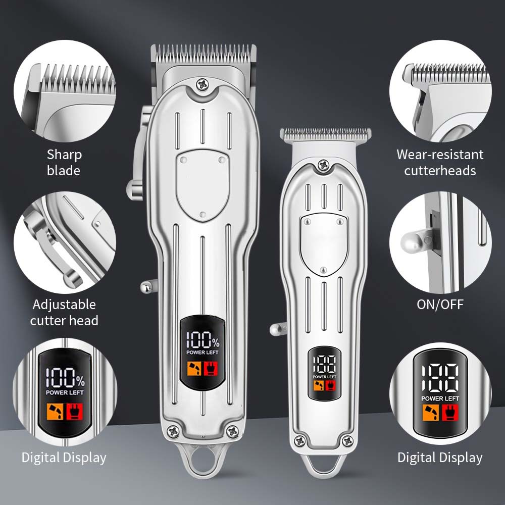 LCD Ekranlı Profesyonel Saç Ke - Men'S Grooming Electric Trimmer incelemesi ve fiyatı