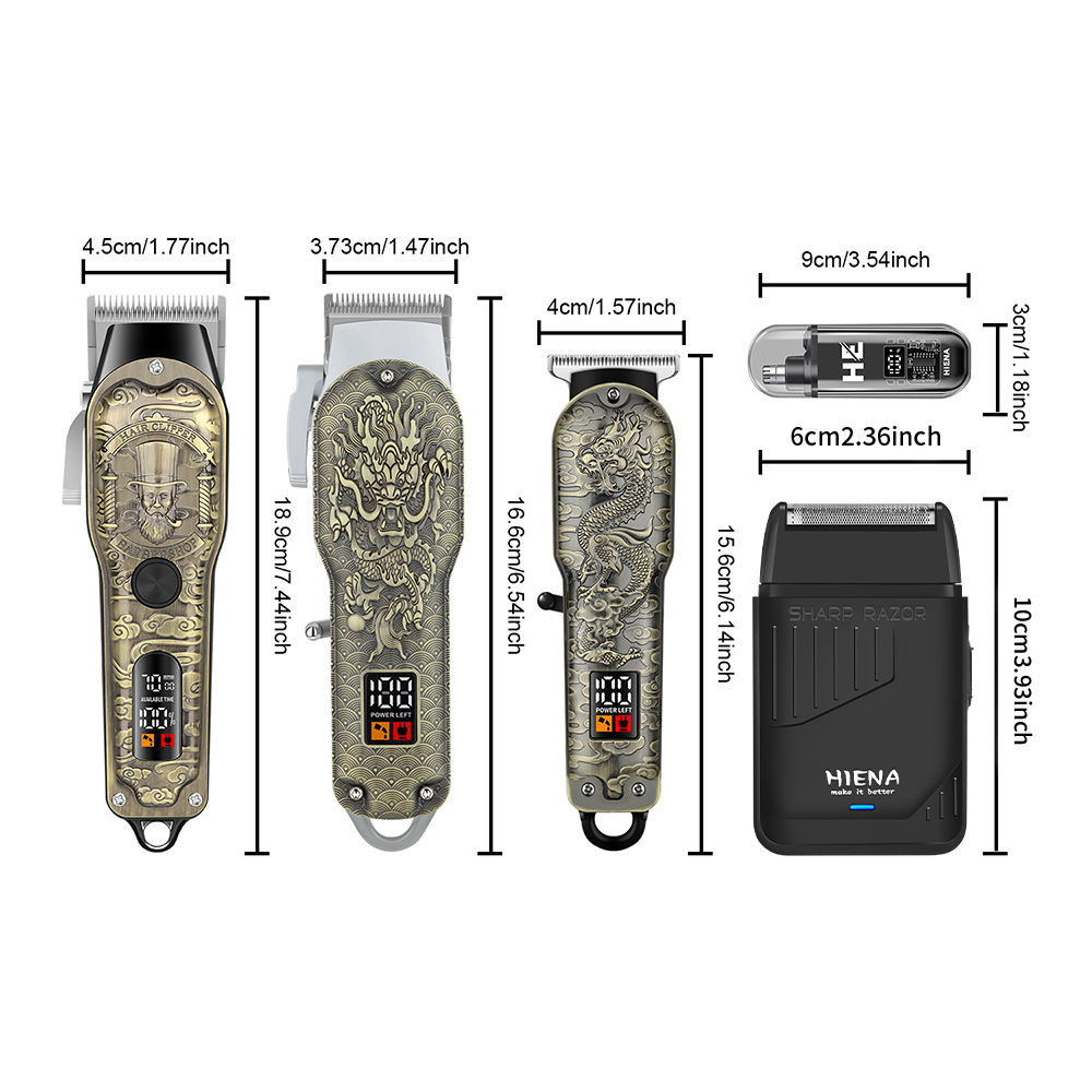 HIENA 5'li Profesyonel Erkek S - Men'S Grooming Electric Trimmer incelemesi ve fiyatı