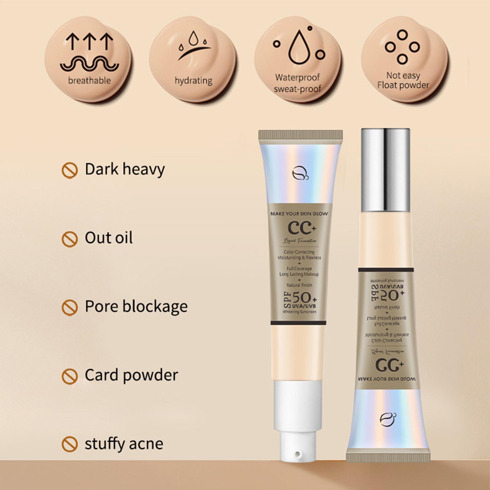 CC Krem Fondöten SPF50 Güneş K - Face Moisturizer Spf incelemesi ve fiyatı