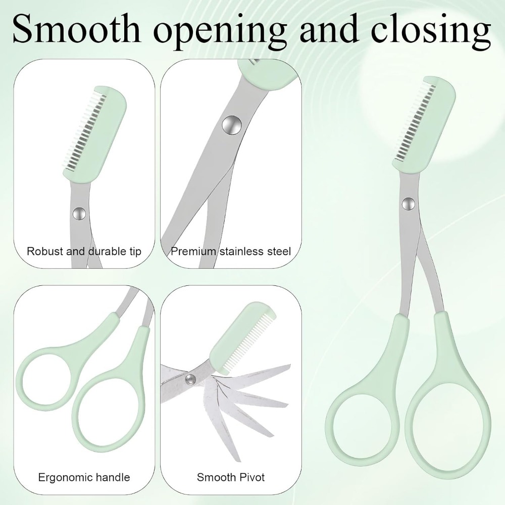 4 Parçalı Kaş Makası Seti, Erk - Men'S Grooming Eyebrow Trimming incelemesi ve fiyatı